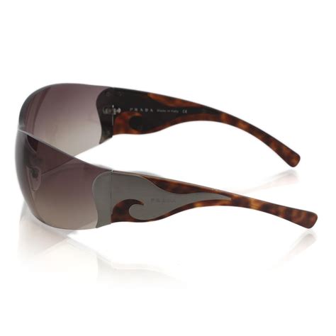 prada men's tortoise shell sunglasses|prada sunglasses clear frame.